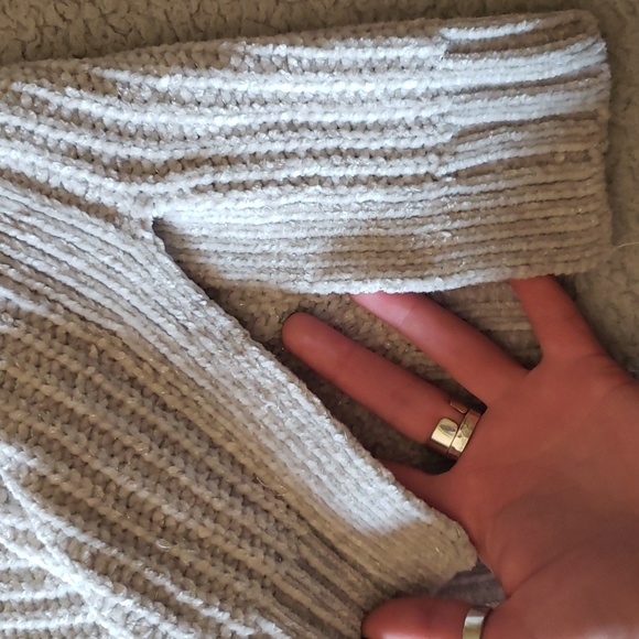 Aerie Cropped Chenille Sparkle Sweater - Picture 2 of 11